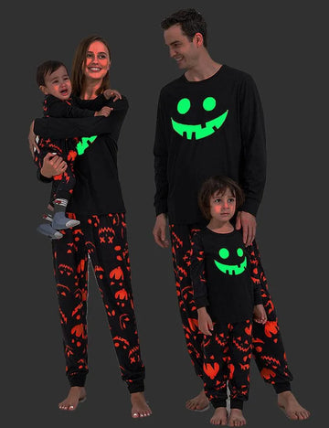 Halloween Glow Family Matching Pajamas - Mini Berni